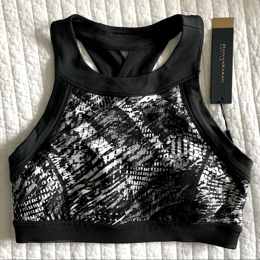 NWT high neck sports bra